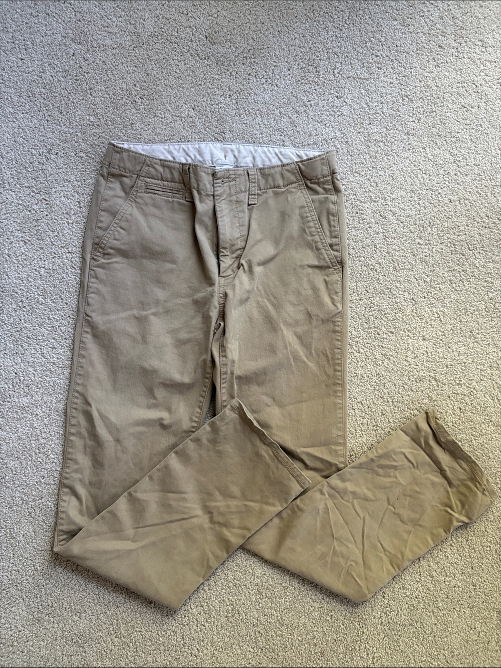 Gap Boy’s Khaki Casual Chino Pants - Beige